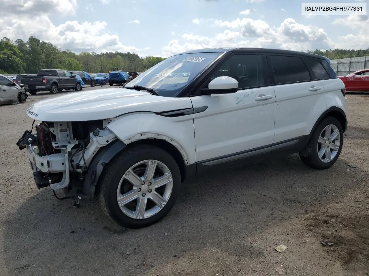 RALVP2BG4FH977331 2015 Land Rover Range Rover Evoque Pure Plus