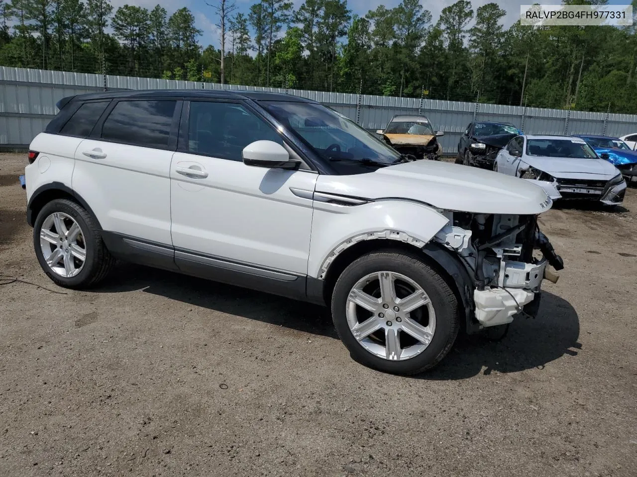 RALVP2BG4FH977331 2015 Land Rover Range Rover Evoque Pure Plus