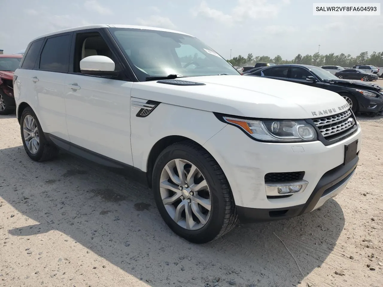 2015 Land Rover Range Rover Sport Hse VIN: SALWR2VF8FA604593 Lot: 54614254