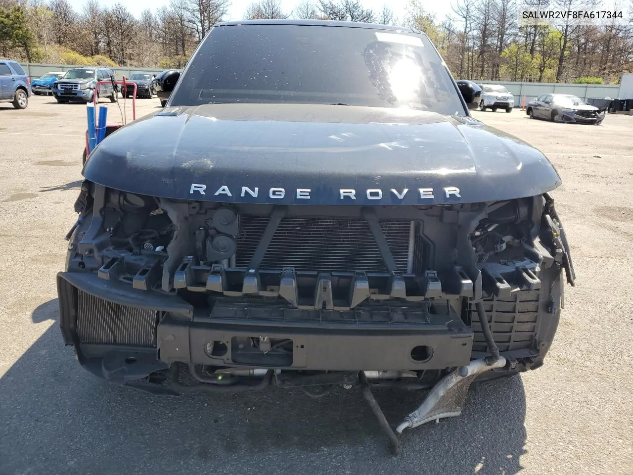 2015 Land Rover Range Rover Sport Hse VIN: SALWR2VF8FA617344 Lot: 54673494