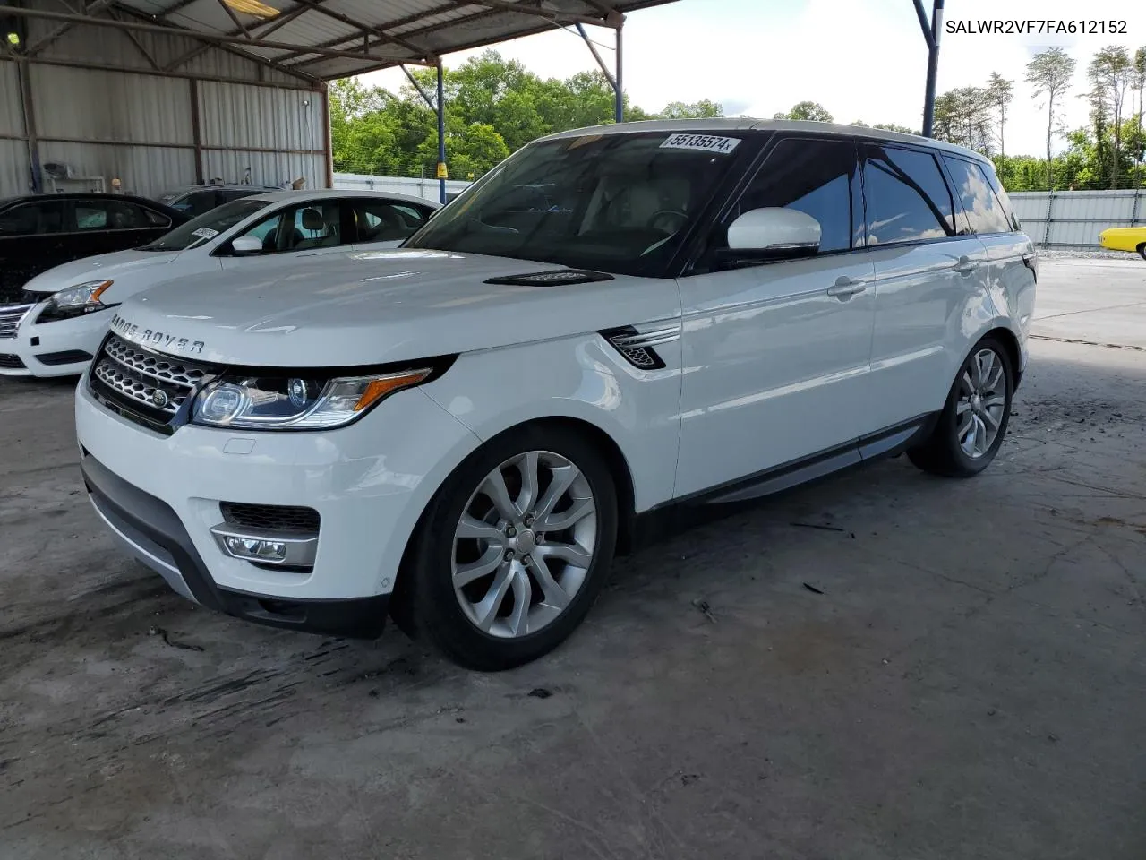 SALWR2VF7FA612152 2015 Land Rover Range Rover Sport Hse