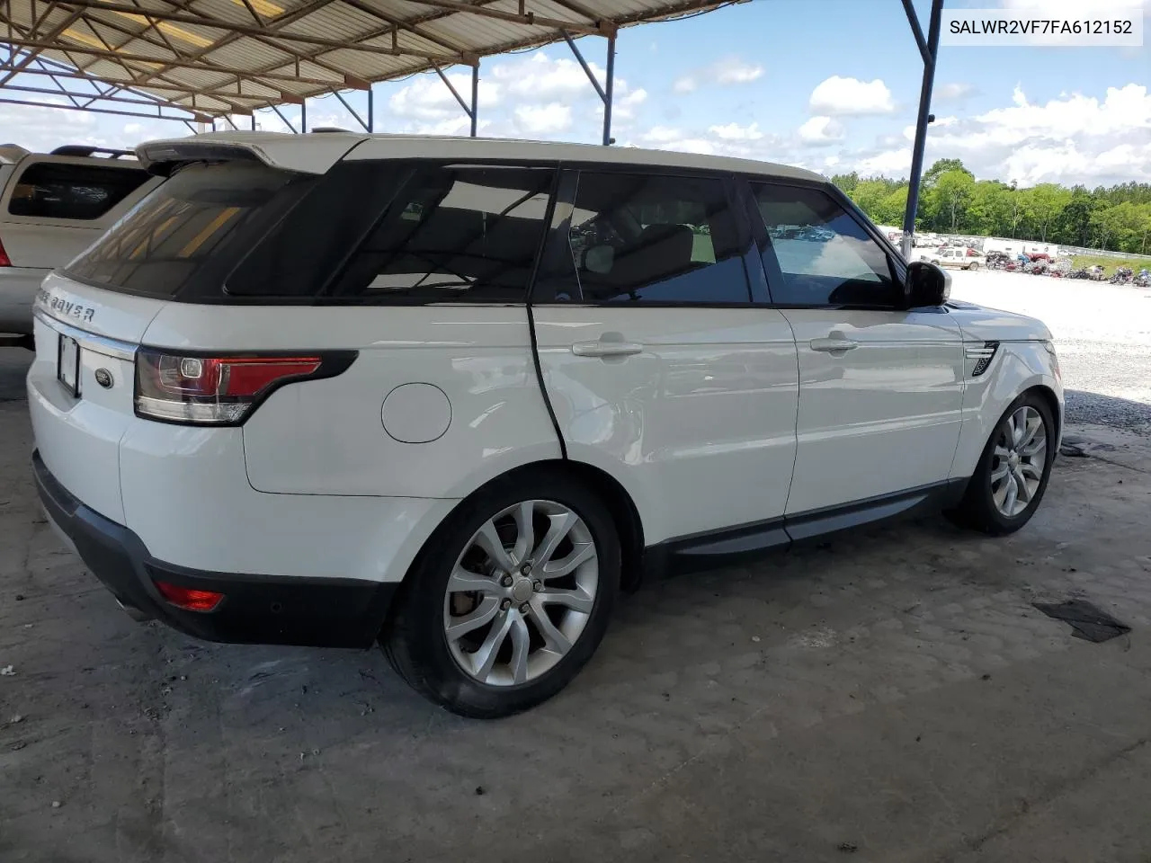 2015 Land Rover Range Rover Sport Hse VIN: SALWR2VF7FA612152 Lot: 55135574