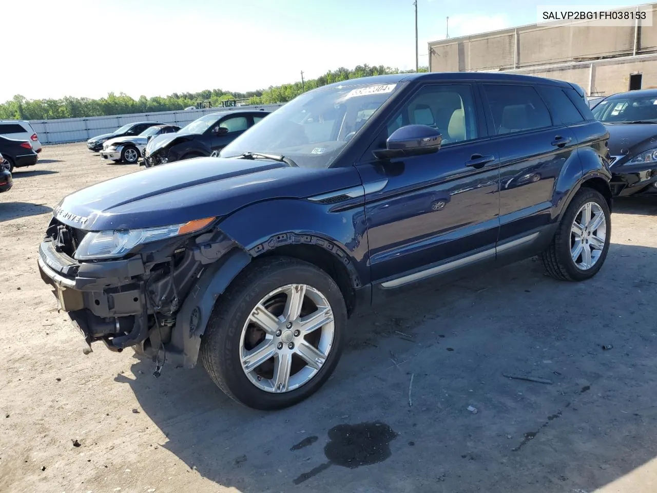 2015 Land Rover Range Rover Evoque Pure Plus VIN: SALVP2BG1FH038153 Lot: 55272304