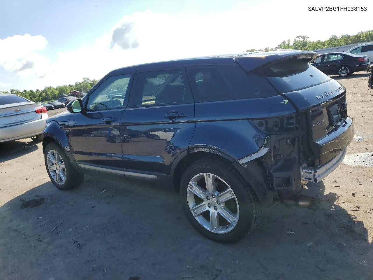 SALVP2BG1FH038153 2015 Land Rover Range Rover Evoque Pure Plus