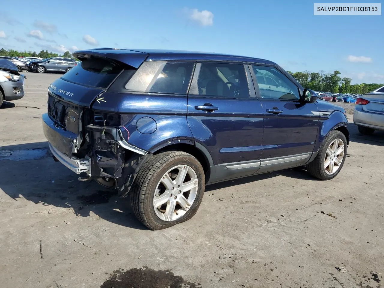 SALVP2BG1FH038153 2015 Land Rover Range Rover Evoque Pure Plus