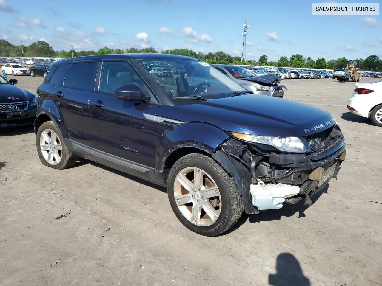 SALVP2BG1FH038153 2015 Land Rover Range Rover Evoque Pure Plus