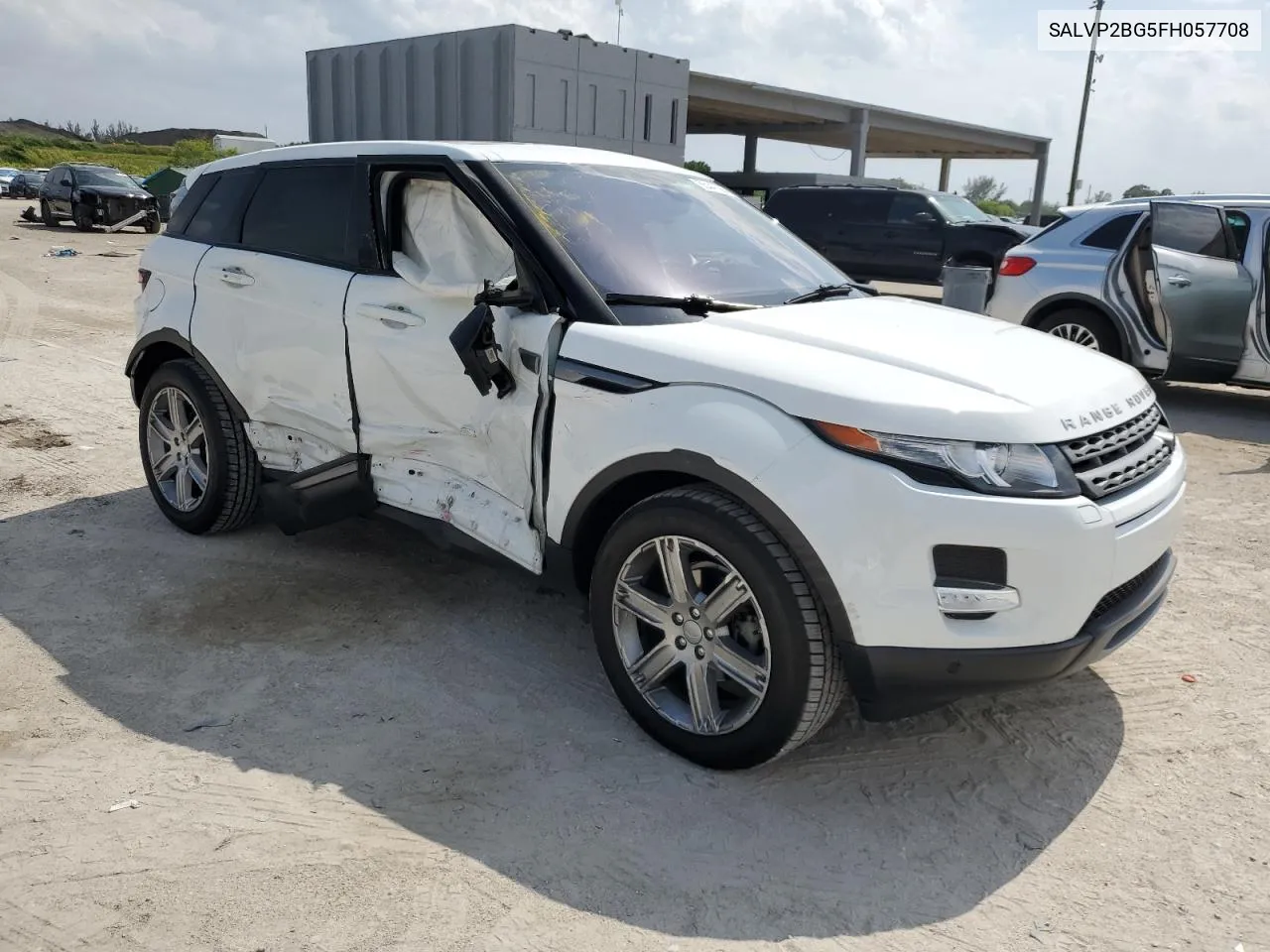 2015 Land Rover Range Rover Evoque Pure Plus VIN: SALVP2BG5FH057708 Lot: 55447084