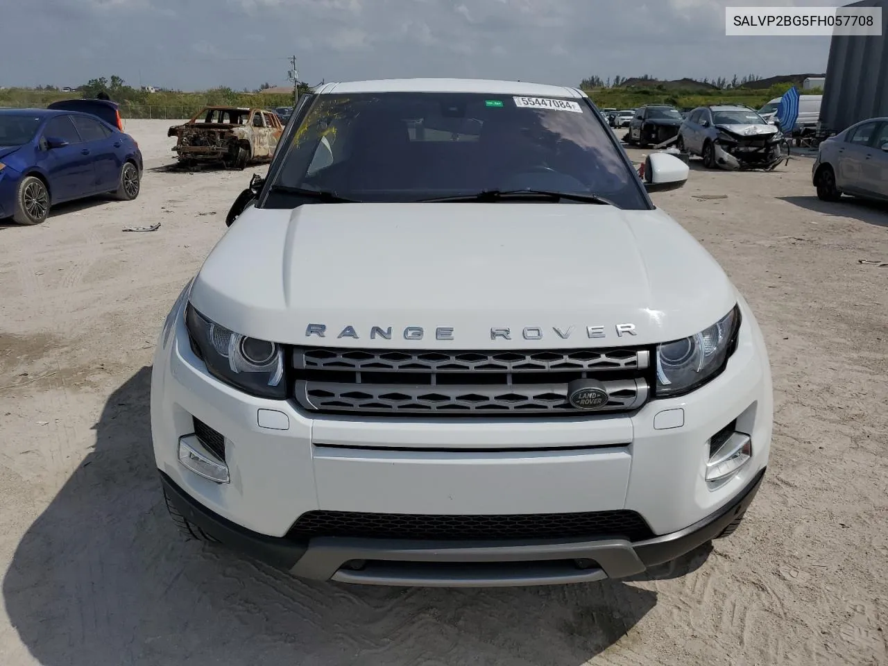 SALVP2BG5FH057708 2015 Land Rover Range Rover Evoque Pure Plus