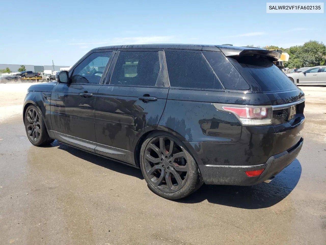 2015 Land Rover Range Rover Sport Hse VIN: SALWR2VF1FA602135 Lot: 55575164