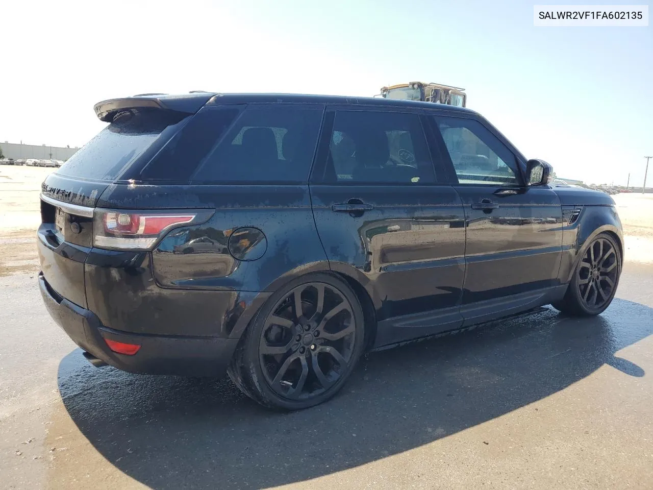 2015 Land Rover Range Rover Sport Hse VIN: SALWR2VF1FA602135 Lot: 55575164