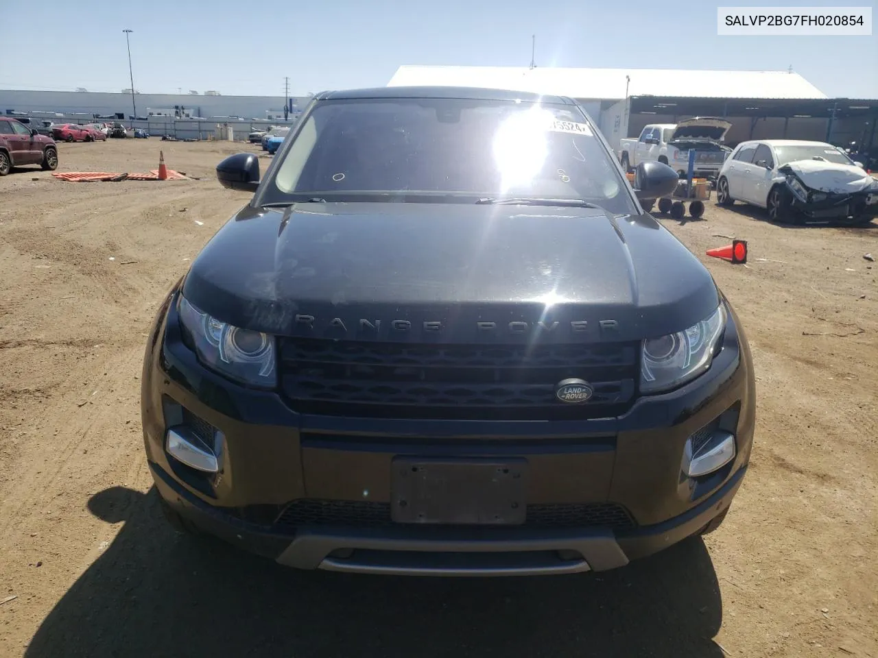 2015 Land Rover Range Rover Evoque Pure Plus VIN: SALVP2BG7FH020854 Lot: 55575524