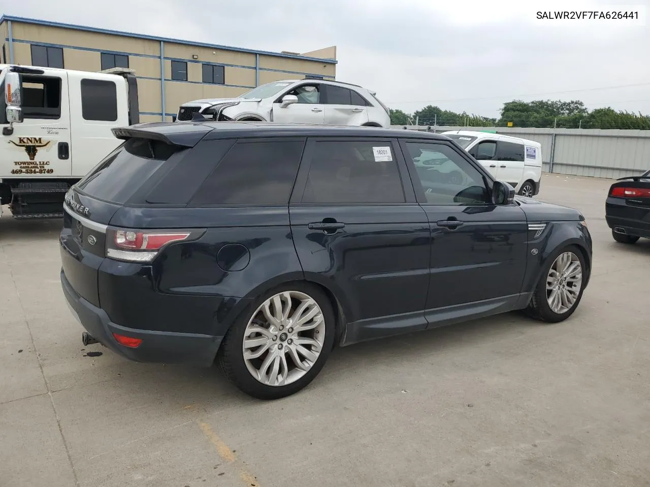 2015 Land Rover Range Rover Sport Hse VIN: SALWR2VF7FA626441 Lot: 56553654