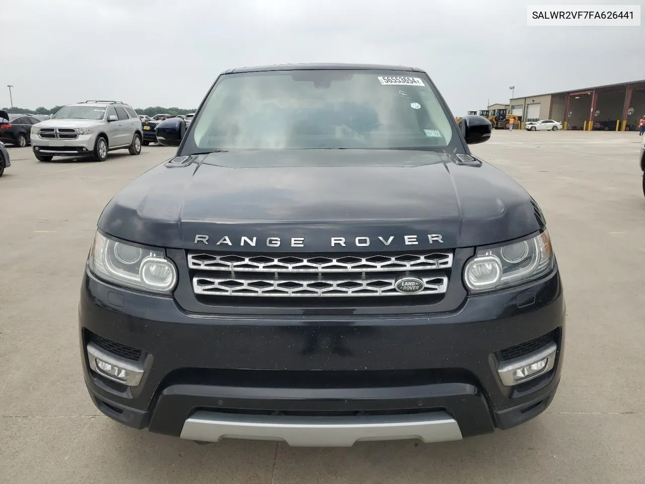 2015 Land Rover Range Rover Sport Hse VIN: SALWR2VF7FA626441 Lot: 56553654