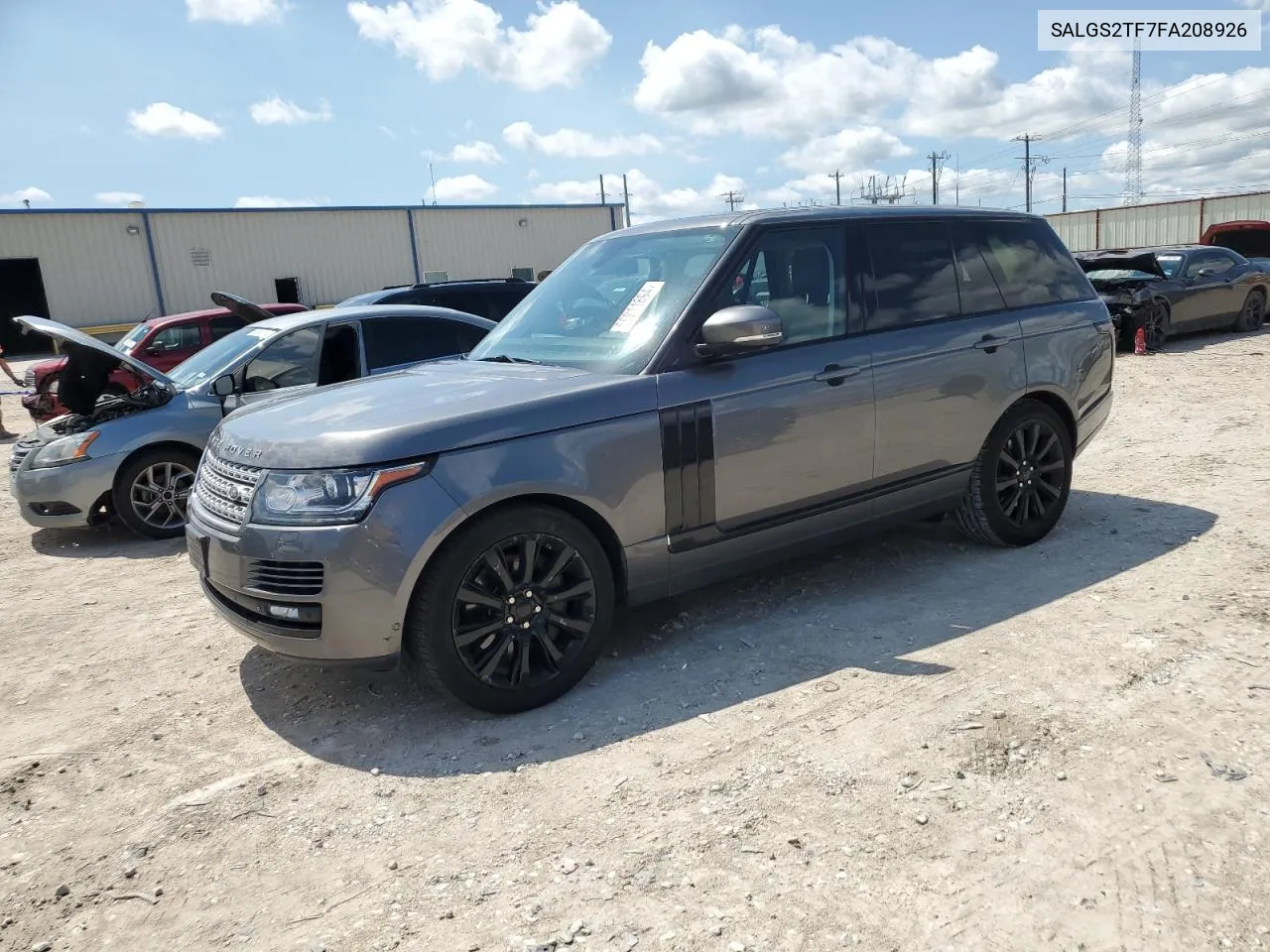 2015 Land Rover Range Rover Supercharged VIN: SALGS2TF7FA208926 Lot: 56911894