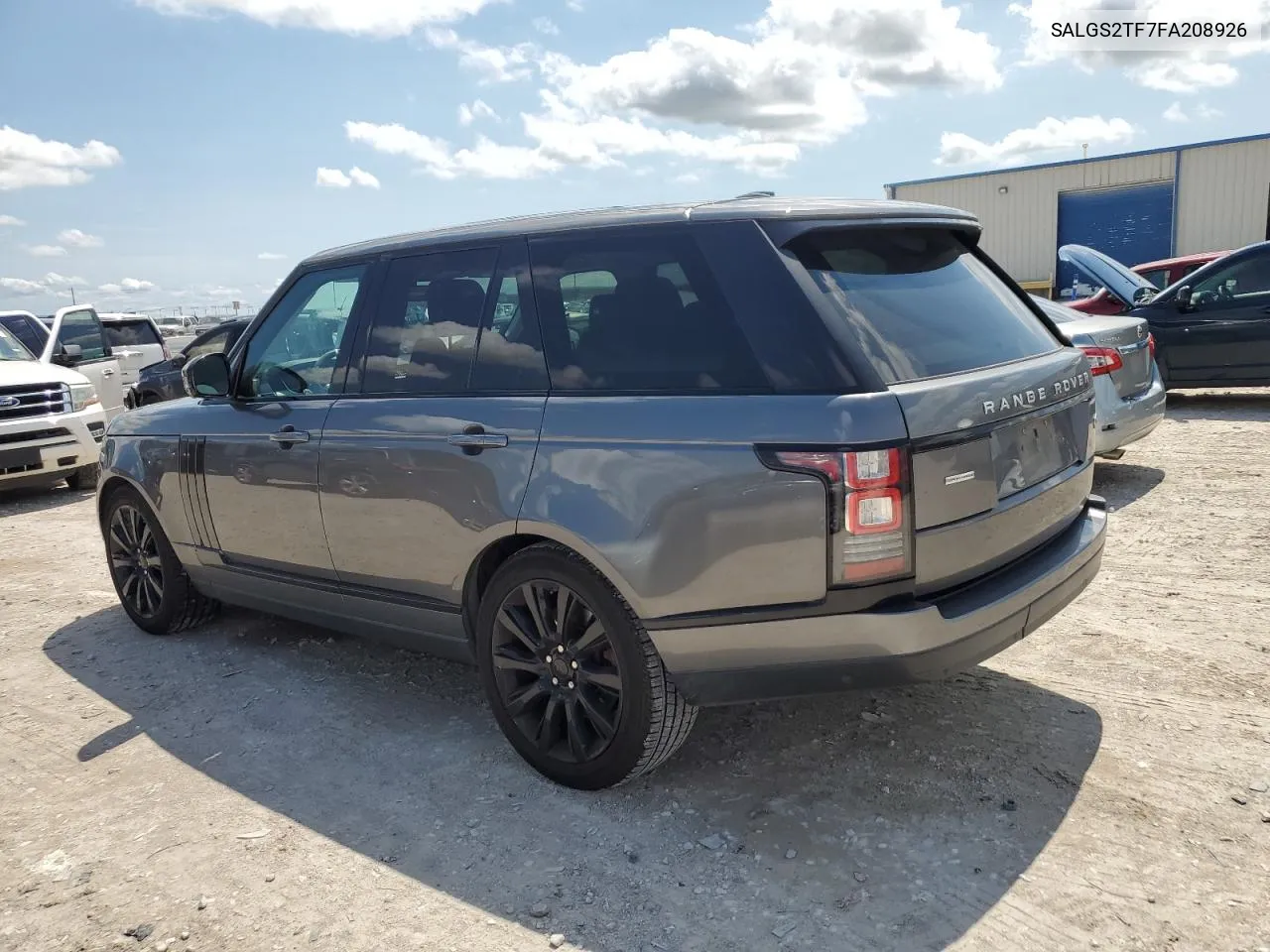 2015 Land Rover Range Rover Supercharged VIN: SALGS2TF7FA208926 Lot: 56911894