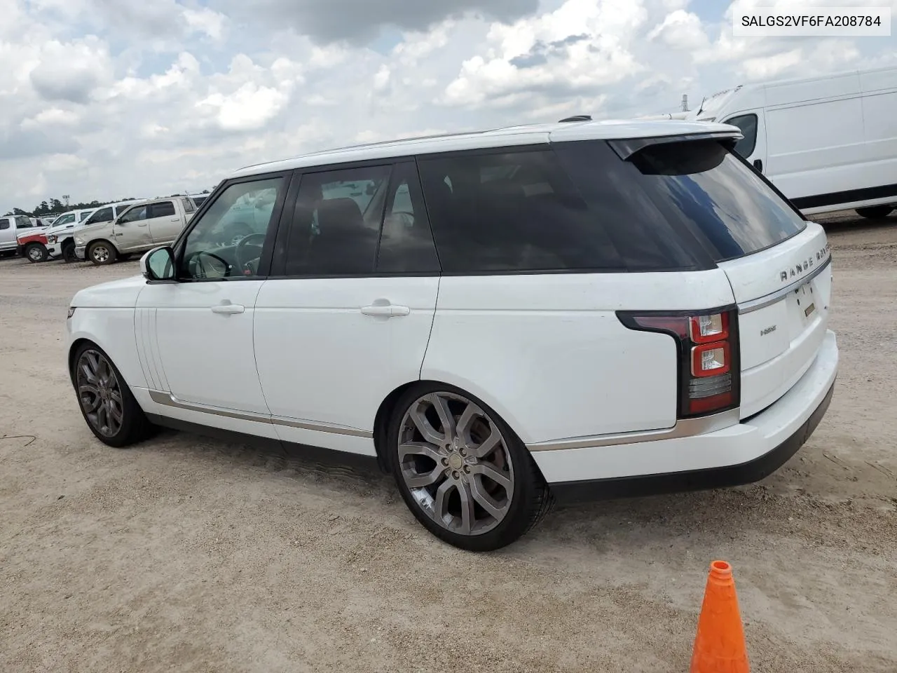 2015 Land Rover Range Rover Hse VIN: SALGS2VF6FA208784 Lot: 57005884