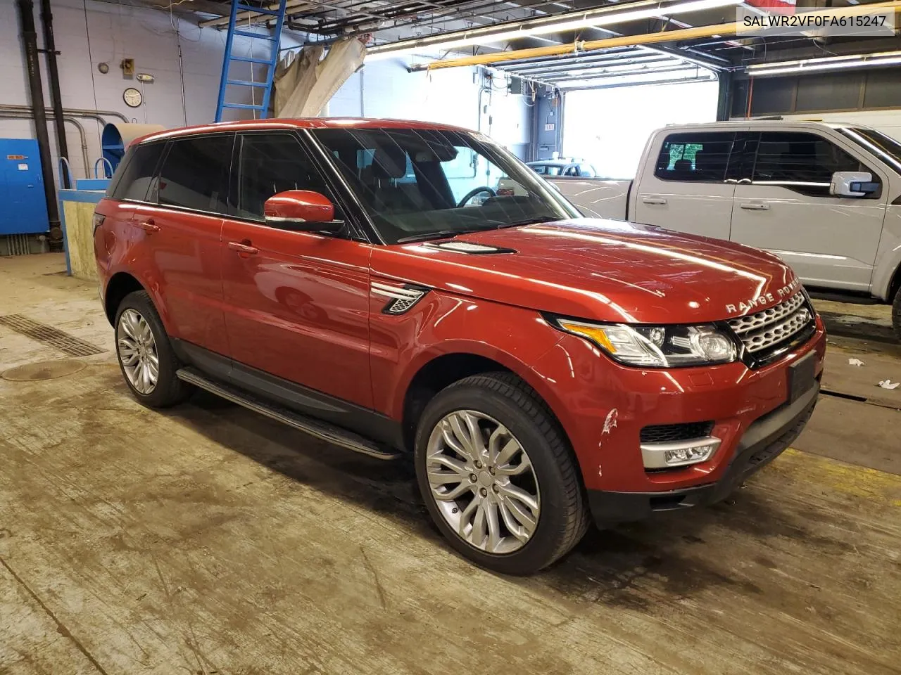 2015 Land Rover Range Rover Sport Hse VIN: SALWR2VF0FA615247 Lot: 57120104