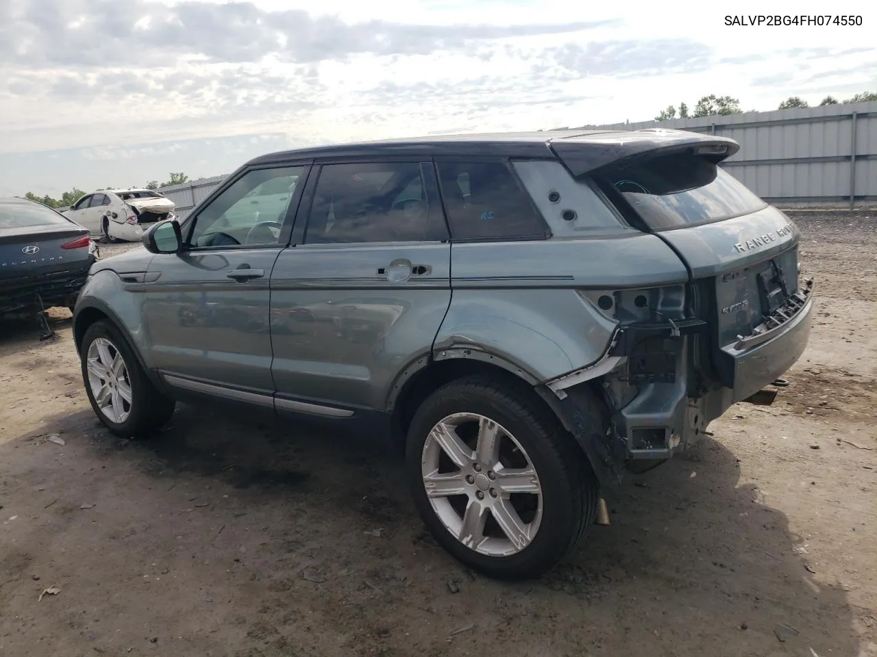 SALVP2BG4FH074550 2015 Land Rover Range Rover Evoque Pure Plus