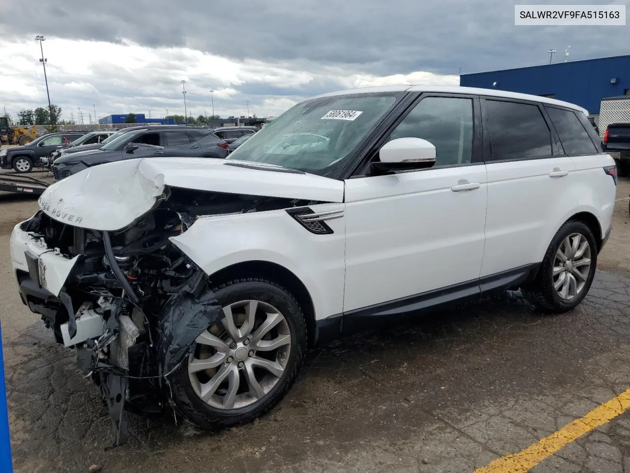 SALWR2VF9FA515163 2015 Land Rover Range Rover Sport Hse