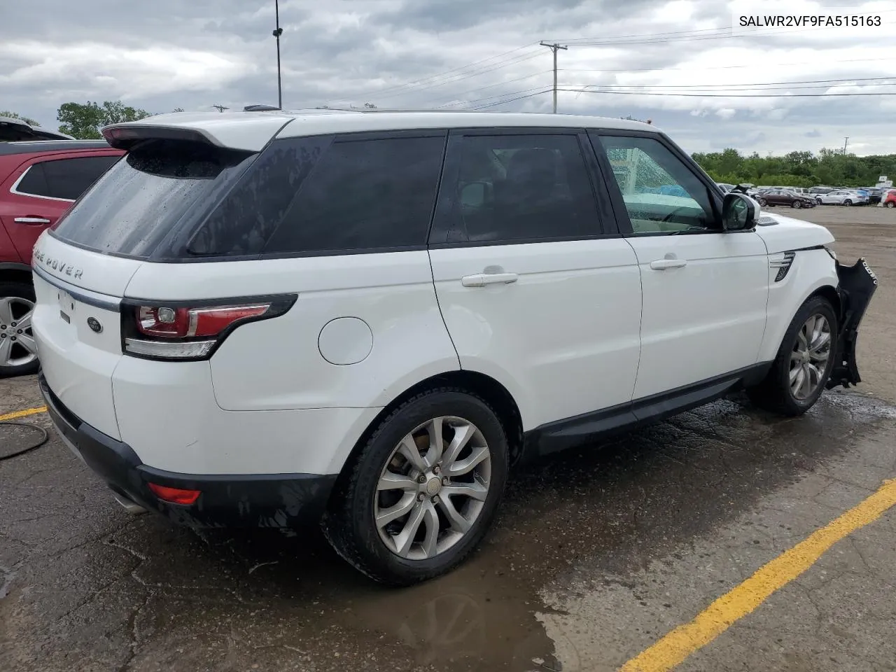 2015 Land Rover Range Rover Sport Hse VIN: SALWR2VF9FA515163 Lot: 58061964