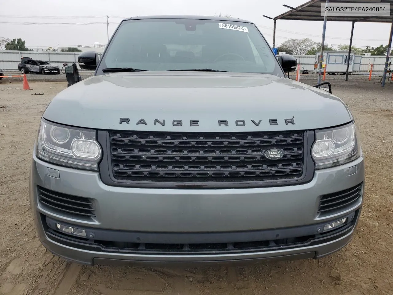 2015 Land Rover Range Rover Supercharged VIN: SALGS2TF4FA240054 Lot: 58109074