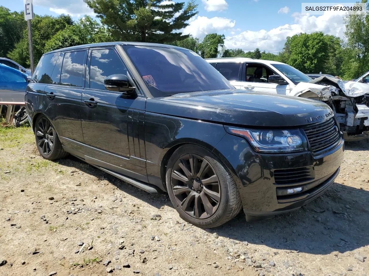 2015 Land Rover Range Rover Supercharged VIN: SALGS2TF9FA204893 Lot: 58425064