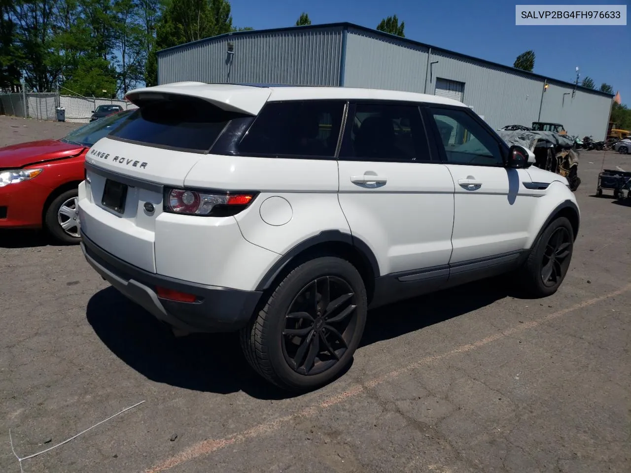 2015 Land Rover Range Rover Evoque Pure Plus VIN: SALVP2BG4FH976633 Lot: 58781844