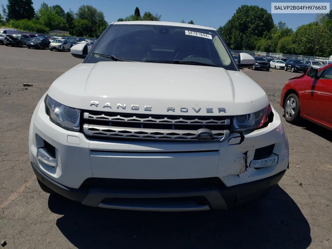 2015 Land Rover Range Rover Evoque Pure Plus VIN: SALVP2BG4FH976633 Lot: 58781844