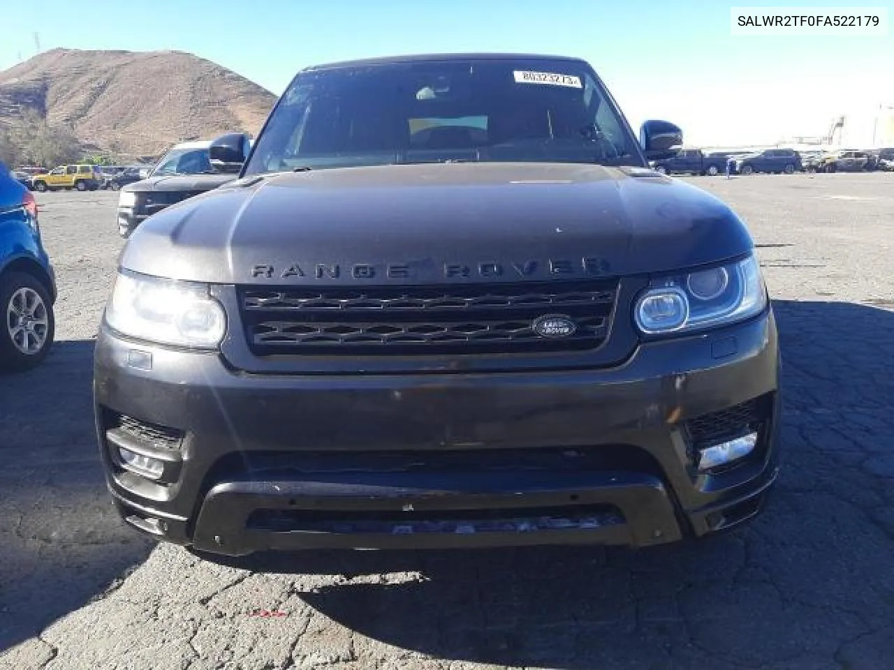 2015 Land Rover Range Rover Sport Sc VIN: SALWR2TF0FA522179 Lot: 58906074