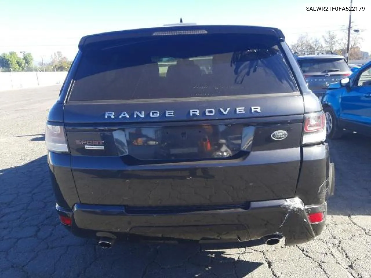 2015 Land Rover Range Rover Sport Sc VIN: SALWR2TF0FA522179 Lot: 58906074