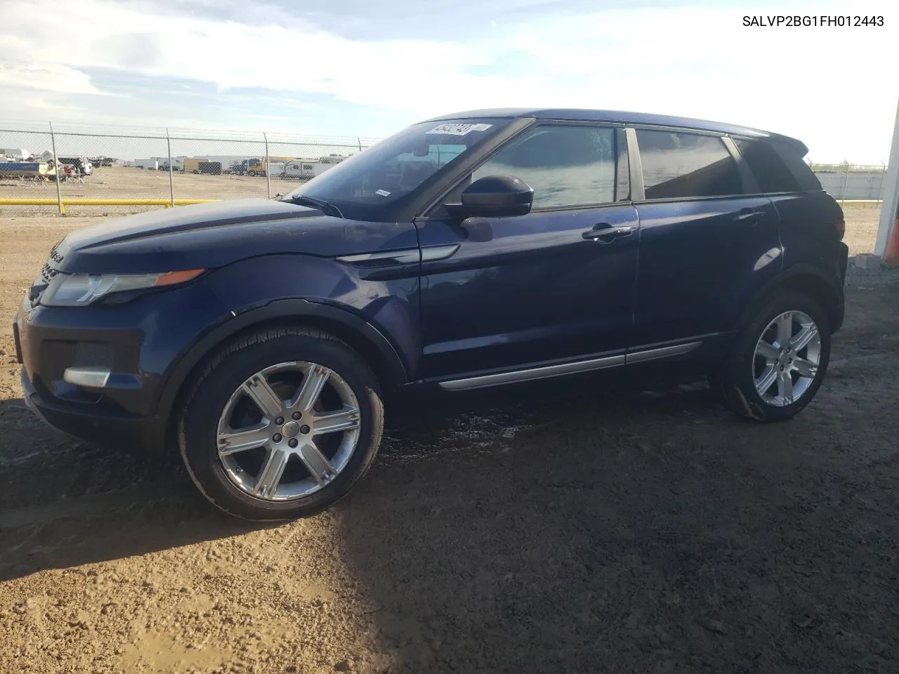 SALVP2BG1FH012443 2015 Land Rover Range Rover Evoque Pure Plus