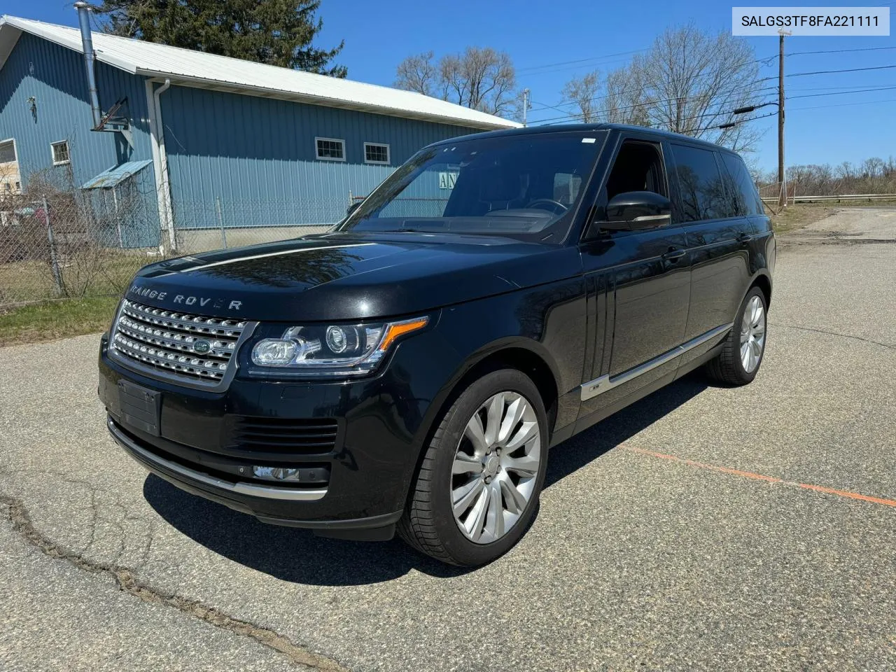 2015 Land Rover Range Rover Supercharged VIN: SALGS3TF8FA221111 Lot: 62422714