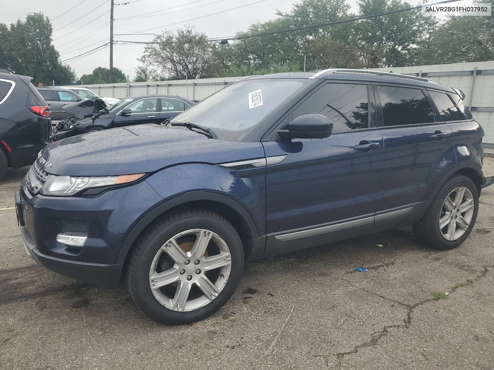 2015 Land Rover Range Rover Evoque Pure Premium VIN: SALVR2BG1FH037952 Lot: 65825074