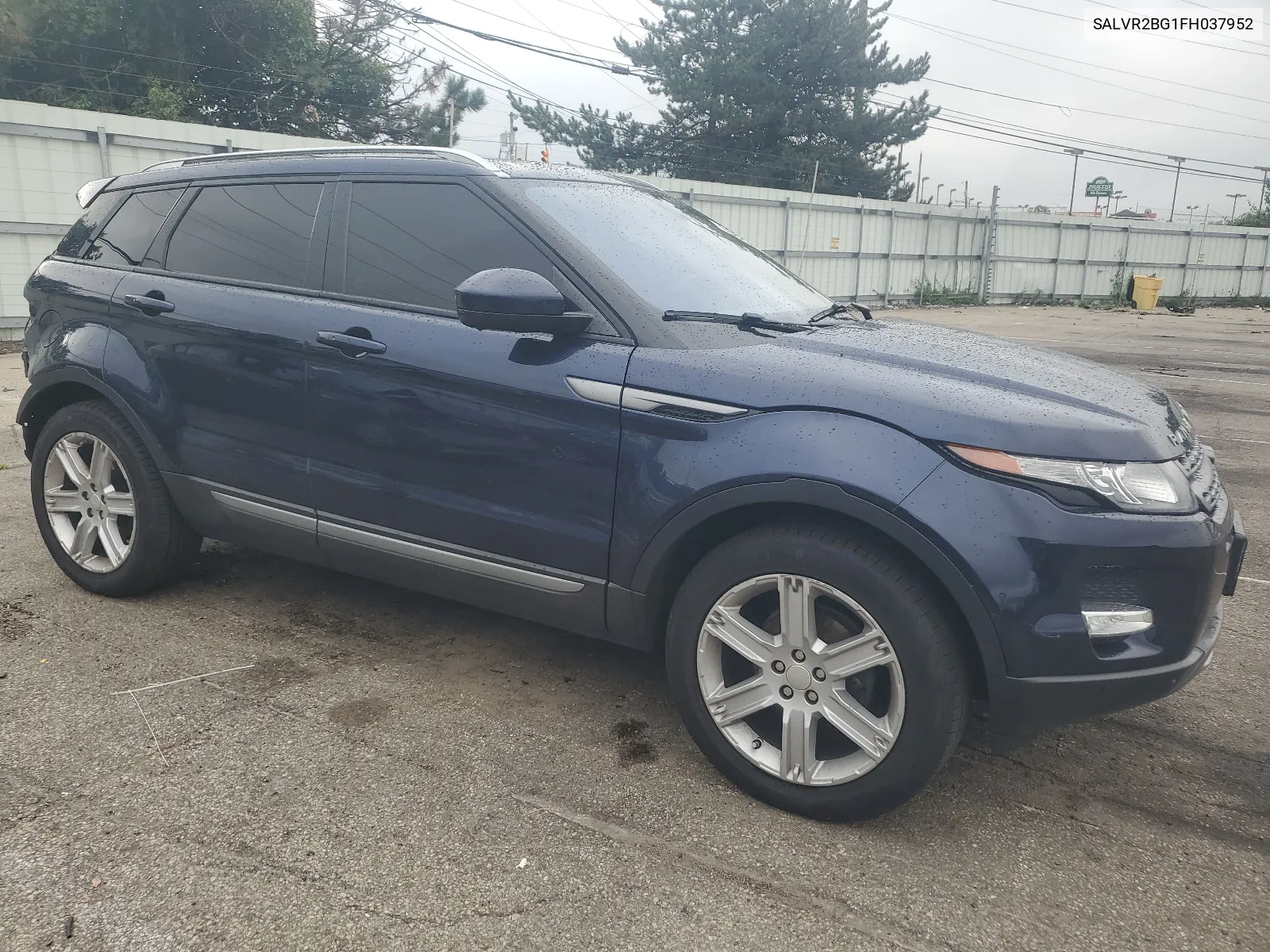 2015 Land Rover Range Rover Evoque Pure Premium VIN: SALVR2BG1FH037952 Lot: 65825074