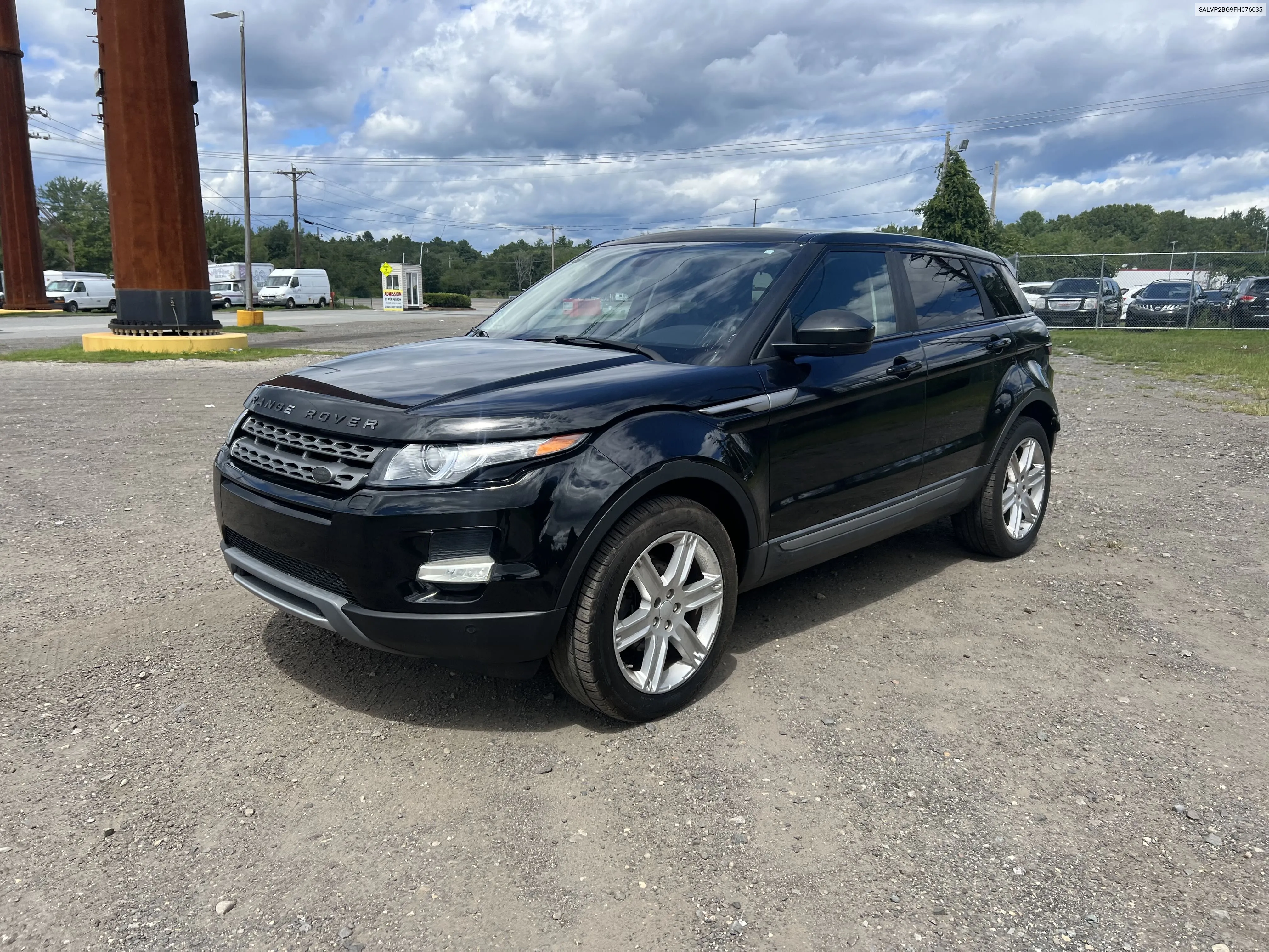 2015 Land Rover Range Rover Evoque Pure Plus VIN: SALVP2BG9FH076035 Lot: 67317114