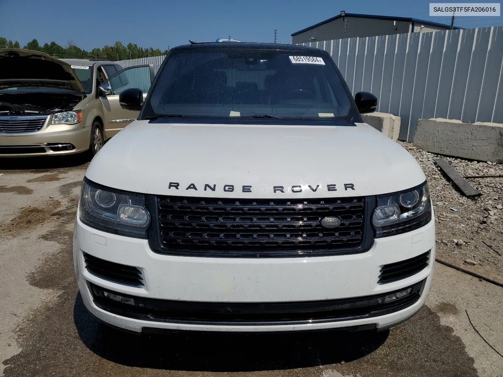 SALGS3TF5FA206016 2015 Land Rover Range Rover Supercharged