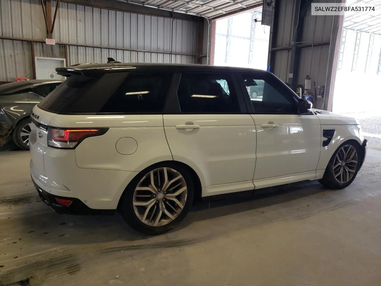 2015 Land Rover Range Rover Sport Svr VIN: SALWZ2EF8FA531774 Lot: 68789134