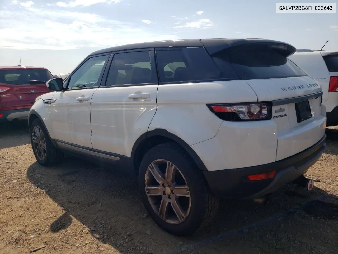 SALVP2BG8FH003643 2015 Land Rover Range Rover Evoque Pure Plus