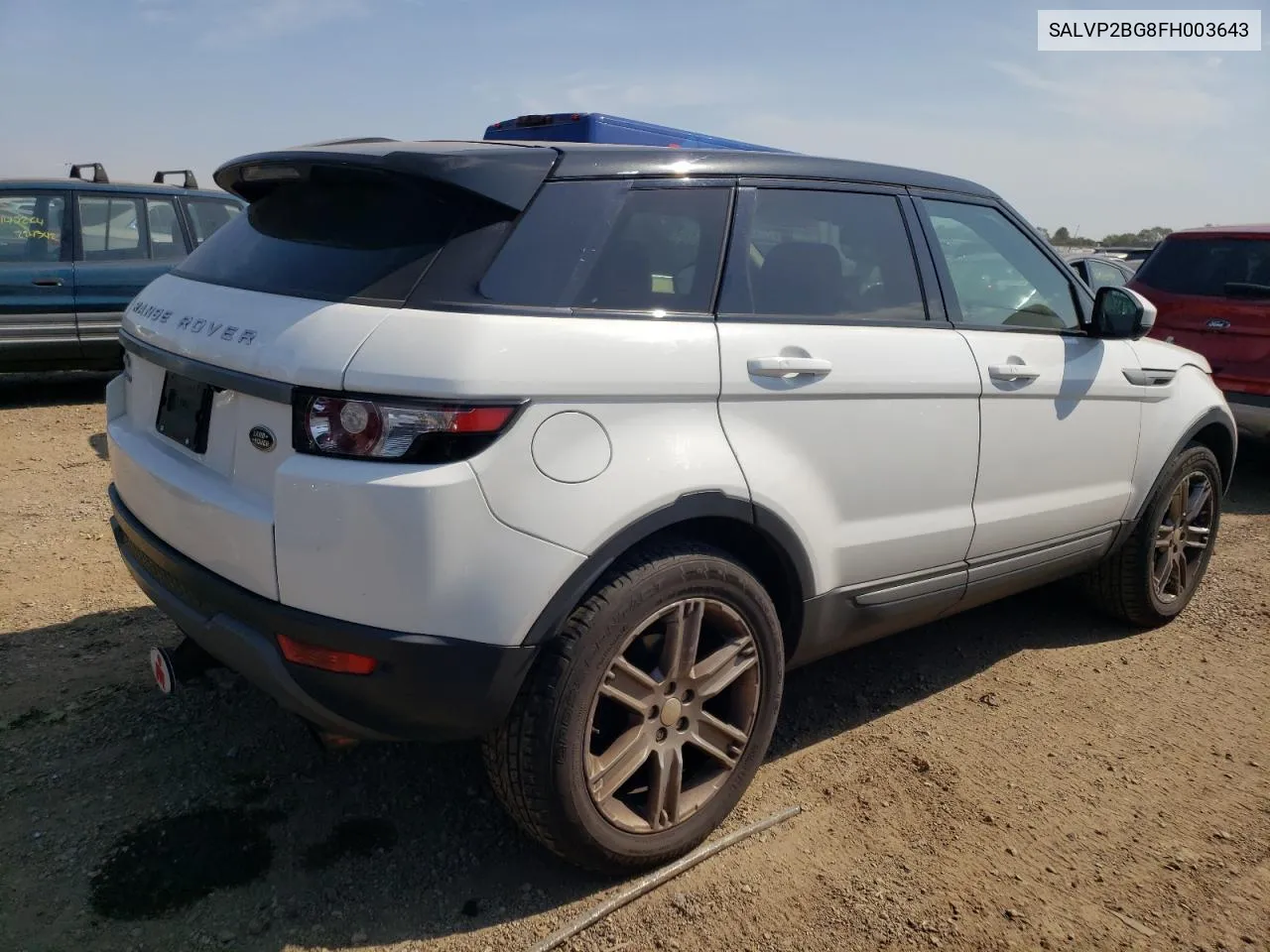 SALVP2BG8FH003643 2015 Land Rover Range Rover Evoque Pure Plus