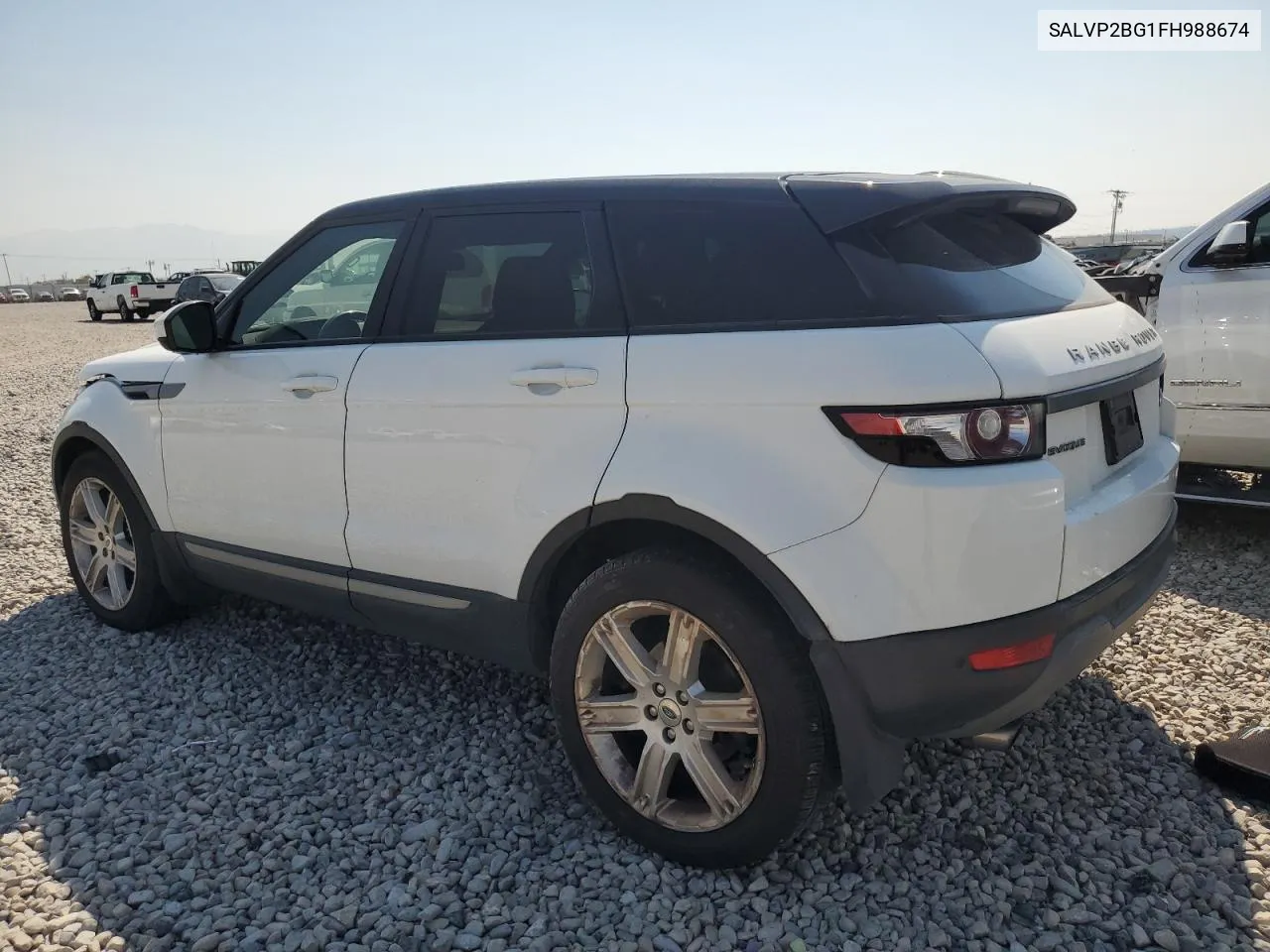 2015 Land Rover Range Rover Evoque Pure Plus VIN: SALVP2BG1FH988674 Lot: 69798134