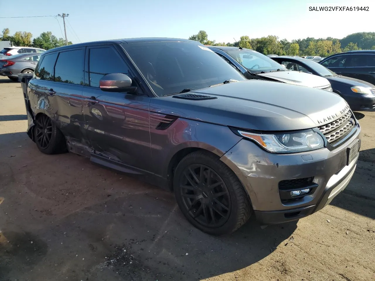 SALWG2VFXFA619442 2015 Land Rover Range Rover Sport Se