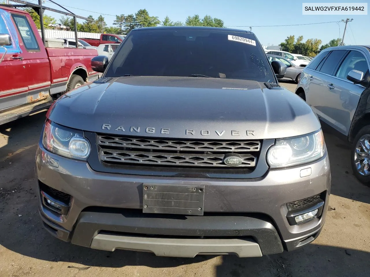 SALWG2VFXFA619442 2015 Land Rover Range Rover Sport Se