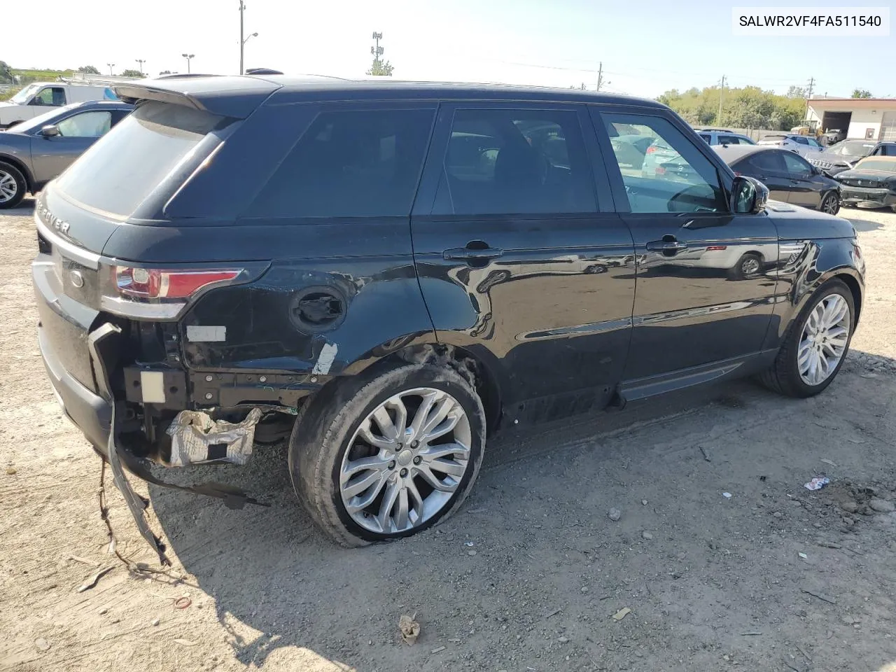 SALWR2VF4FA511540 2015 Land Rover Range Rover Sport Hse