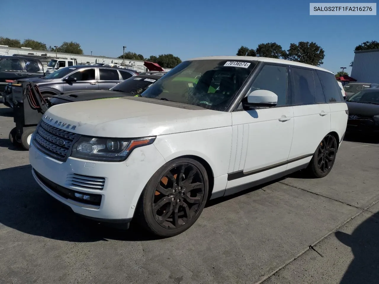 SALGS2TF1FA216276 2015 Land Rover Range Rover Supercharged