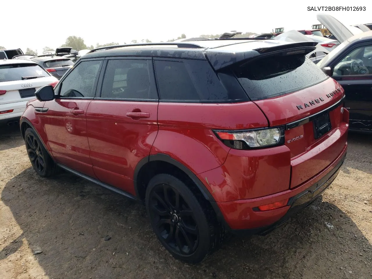 2015 Land Rover Range Rover Evoque Dynamic Premium VIN: SALVT2BG8FH012693 Lot: 70602024