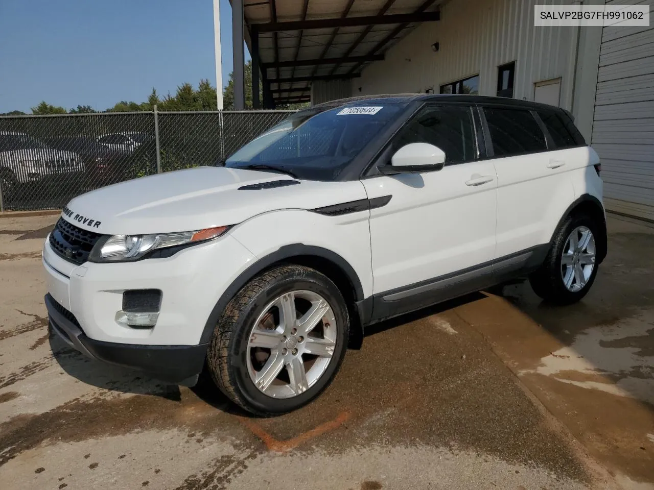 SALVP2BG7FH991062 2015 Land Rover Range Rover Evoque Pure Plus