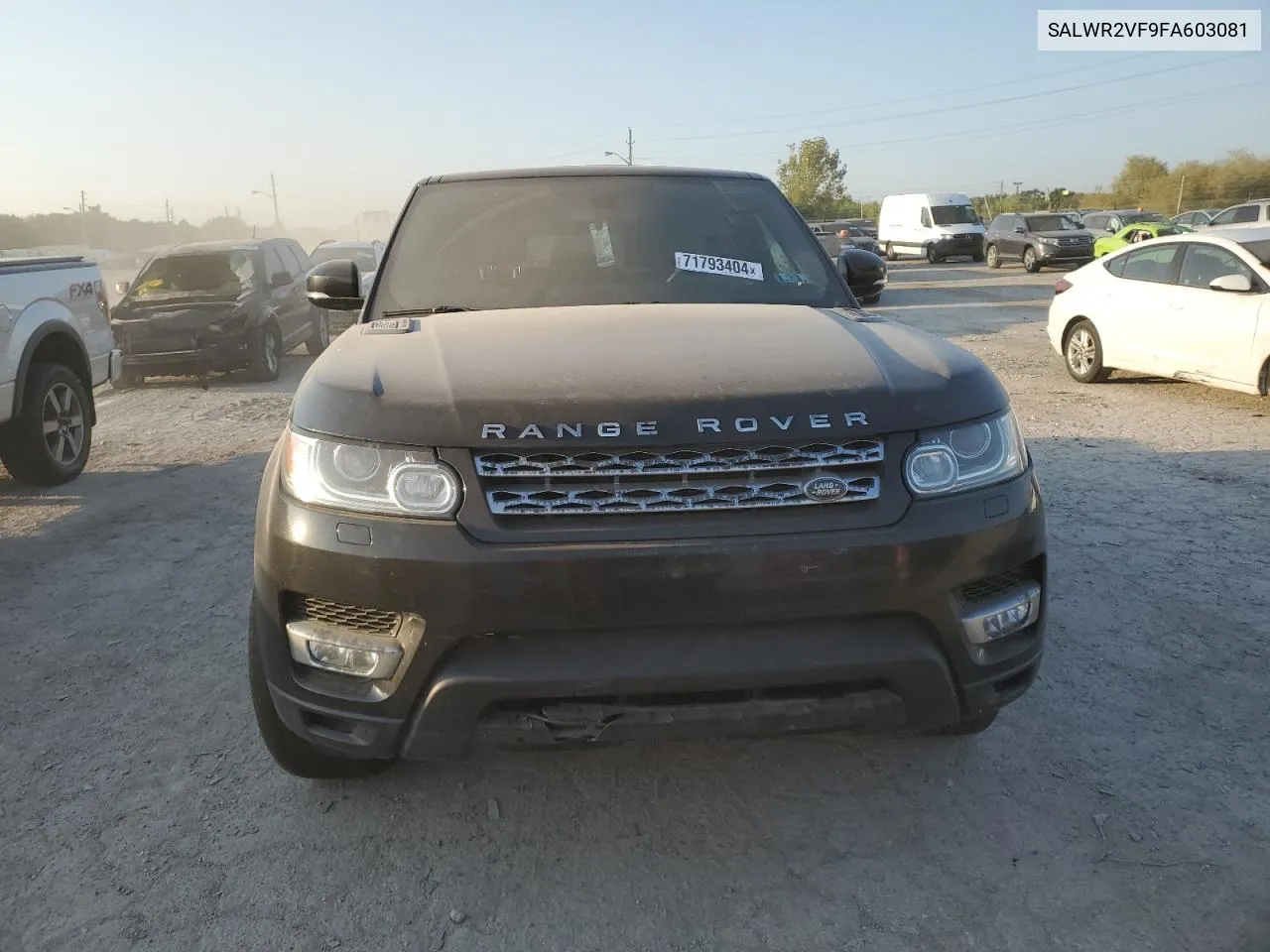 SALWR2VF9FA603081 2015 Land Rover Range Rover Sport Hse