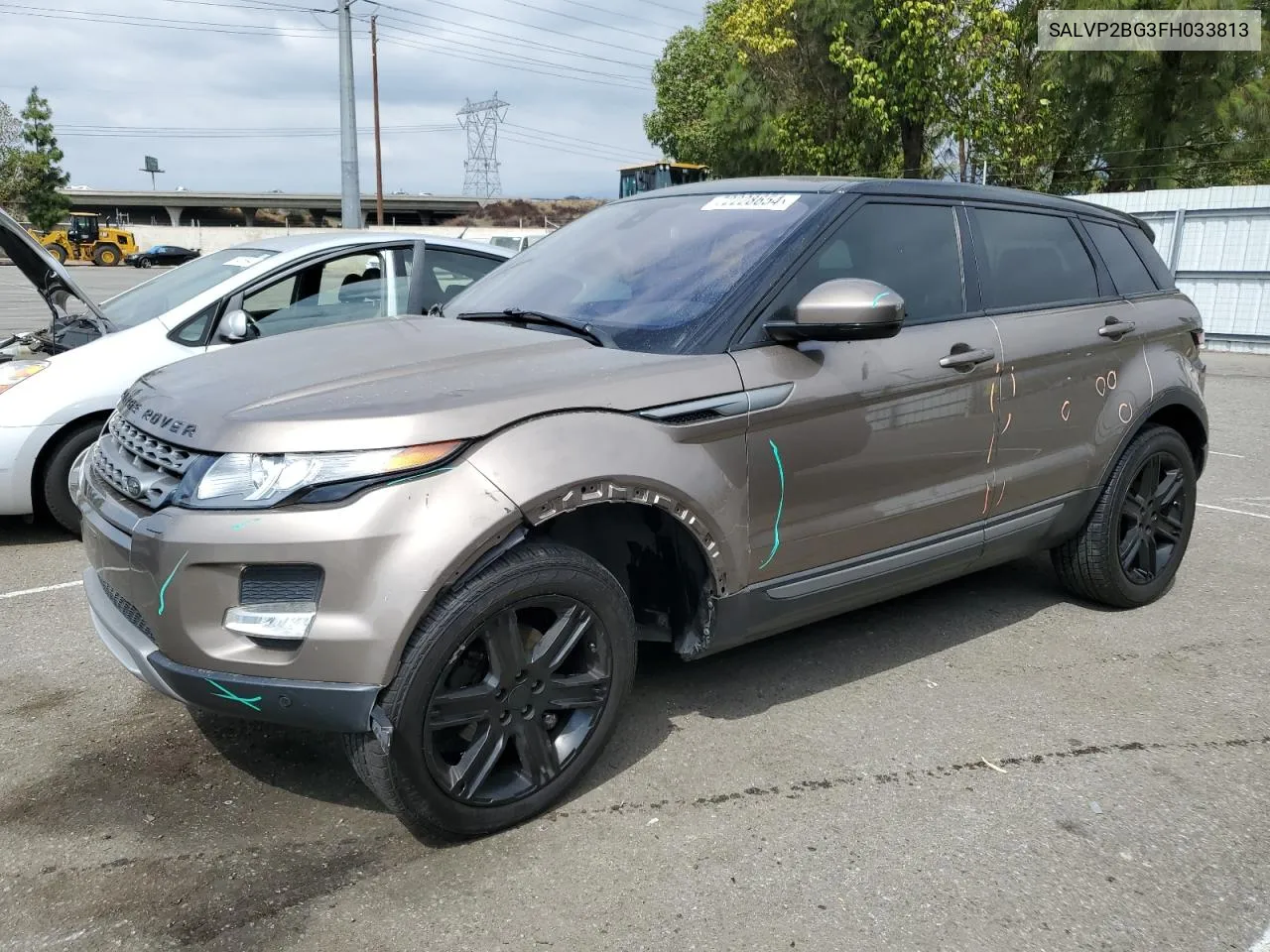 SALVP2BG3FH033813 2015 Land Rover Range Rover Evoque Pure Plus