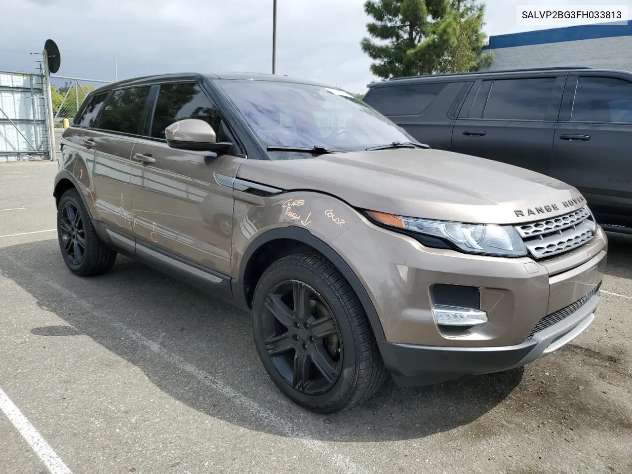 2015 Land Rover Range Rover Evoque Pure Plus VIN: SALVP2BG3FH033813 Lot: 72228654