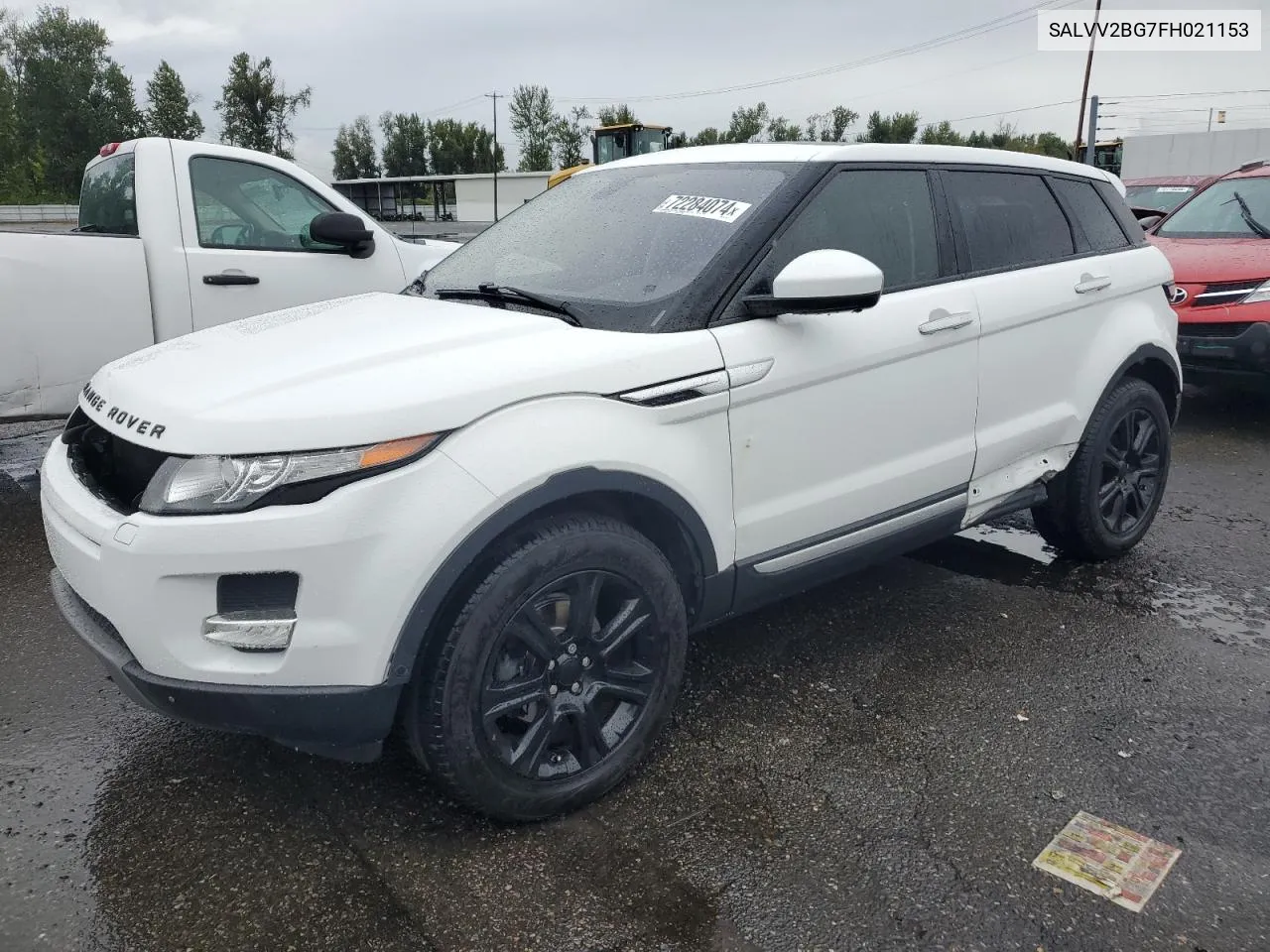 2015 Land Rover Range Rover Evoque Prestige Premium VIN: SALVV2BG7FH021153 Lot: 72284074